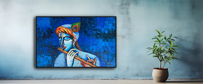 Radha Krishna Painting