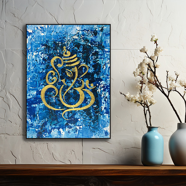 Ganesha Abstract Art