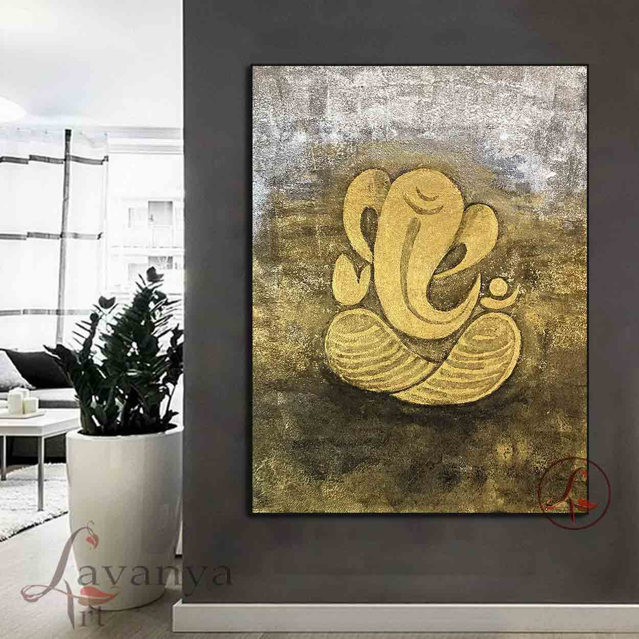 Ganesha Painting : Muktidaya - GANESHA