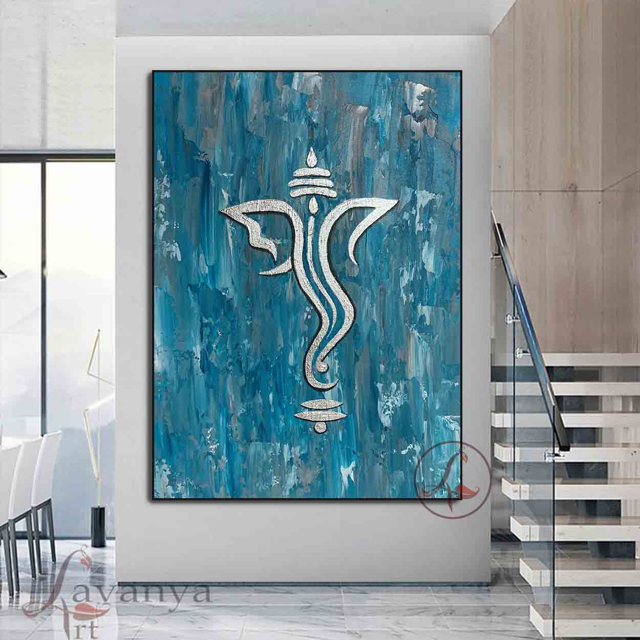 Ganesha Painting : Manomay - GANESHA