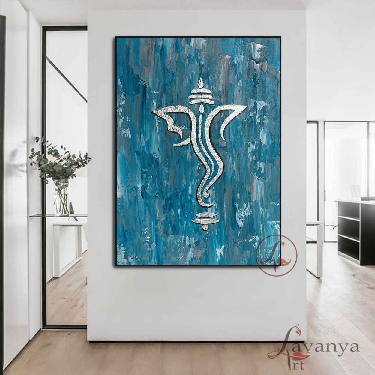 Ganesha Painting : Manomay - GANESHA