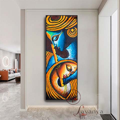 krishna Abstract Art : Ananta