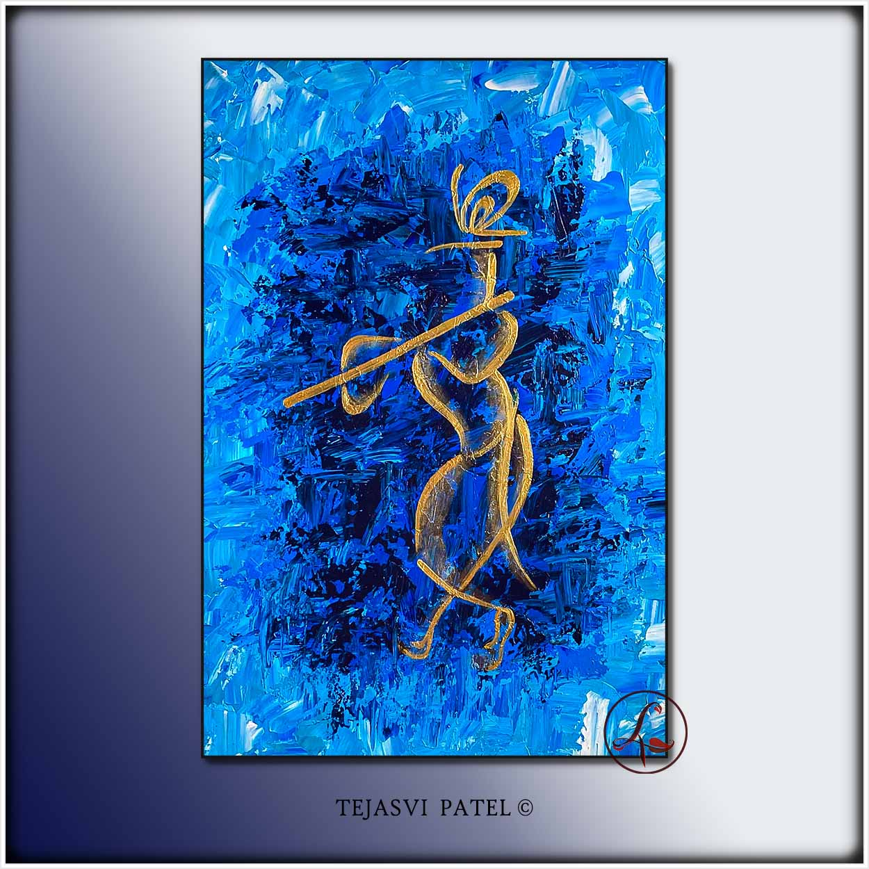 krishna Abstract Art : Vaikunthanatha - krishna