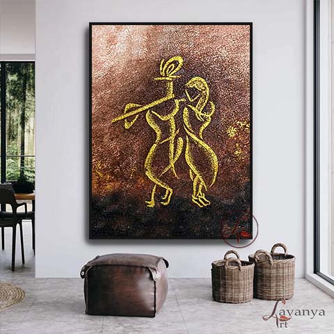 krishna Abstract Art : Lakshmikantam