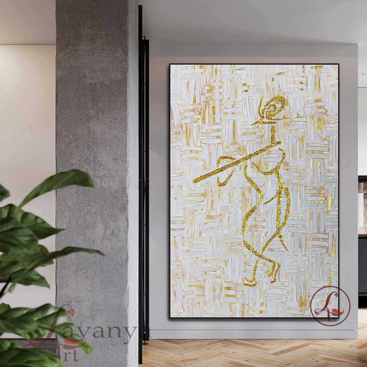 krishna Abstract Art : Aniruddha - krishna