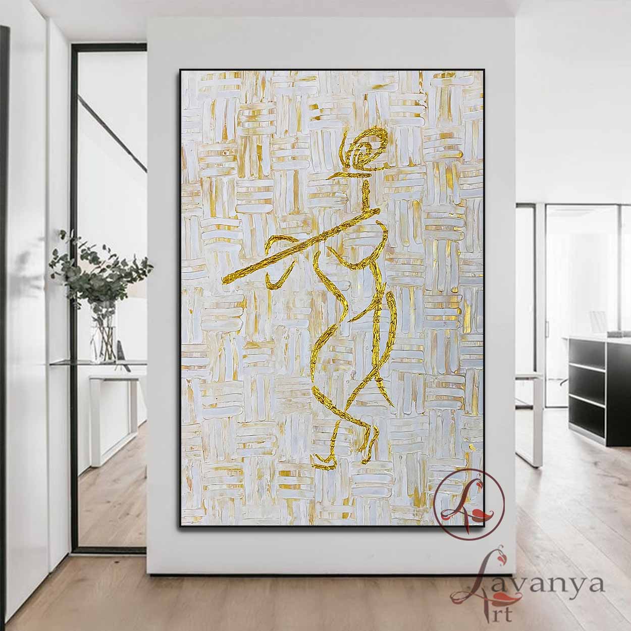 krishna Abstract Art : Aniruddha - krishna