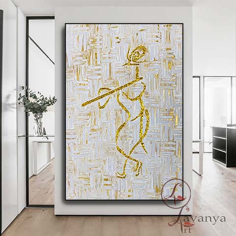 krishna Abstract Art : Aniruddha