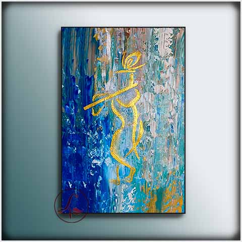 krishna Abstract Art : Avyukta