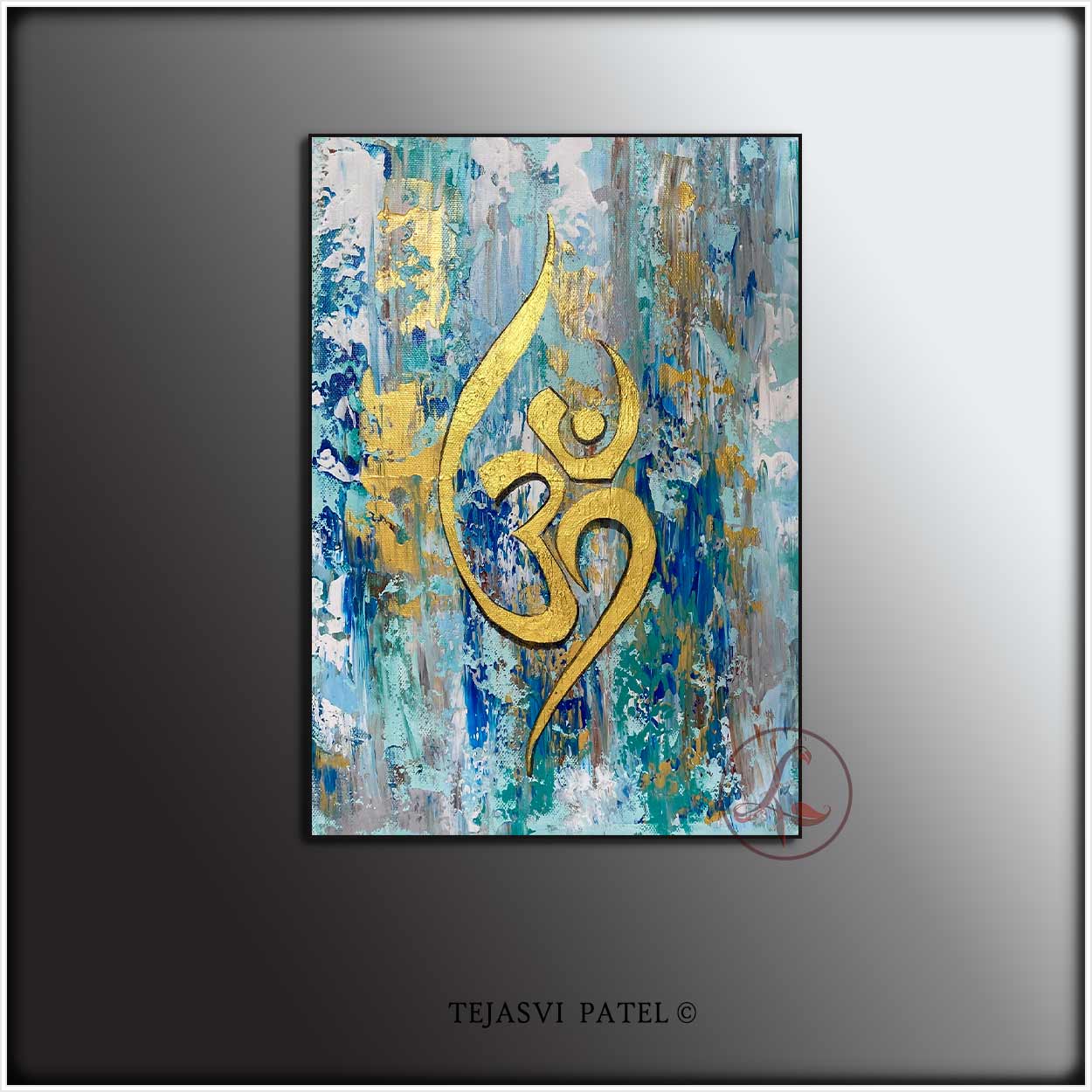 Om Painting  : Golden OM - OM