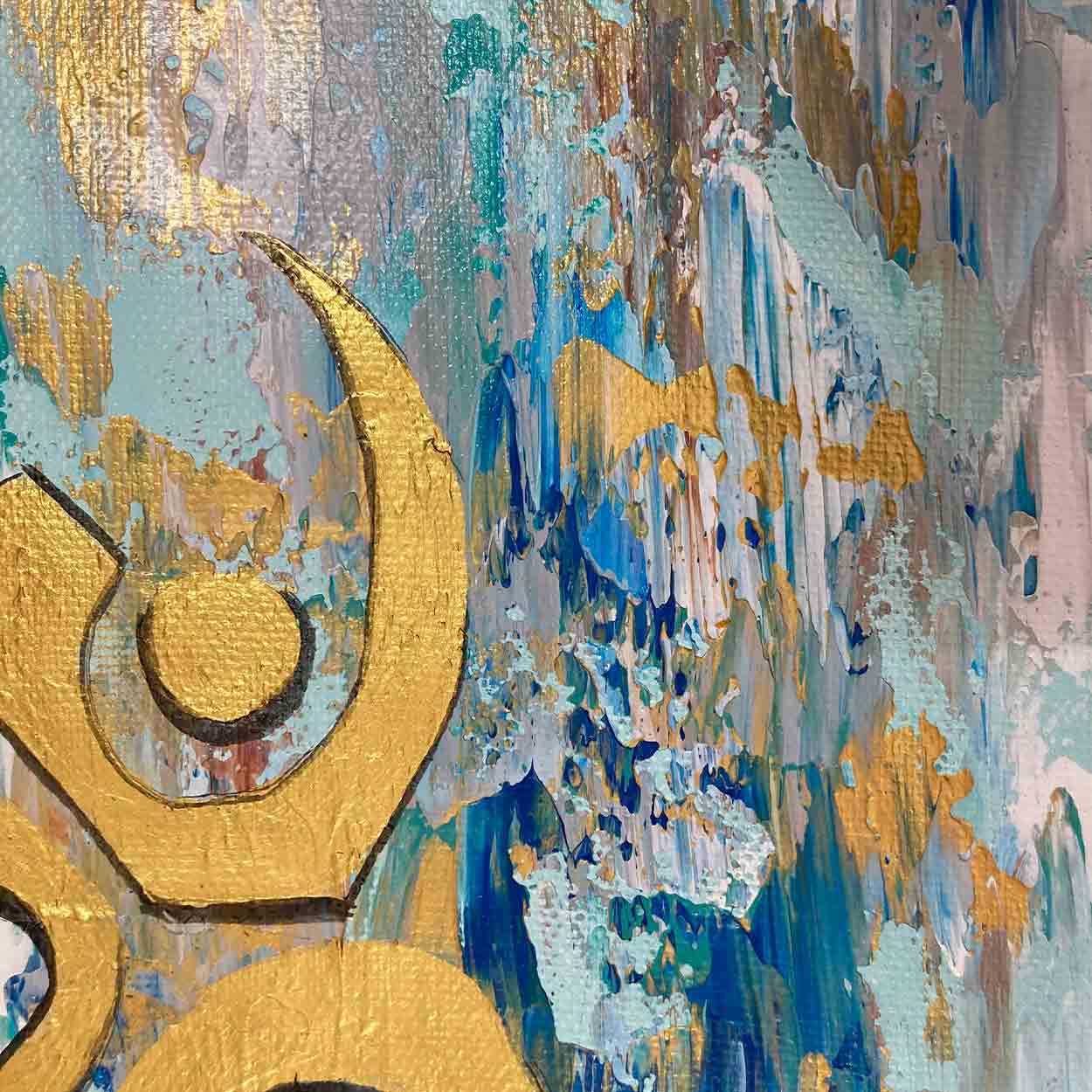 Om Painting  : Golden OM - OM